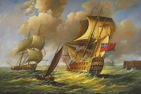 Seascape oil painting