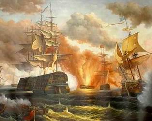 Seascape oil painting