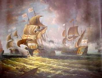 Seascape oil painting