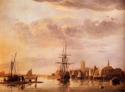 Seascape oil painting