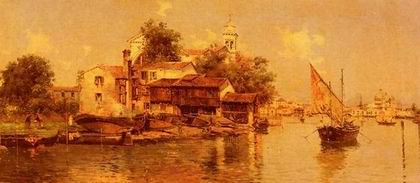 Seascape oil painting