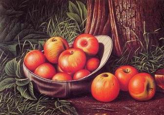 Fruit oil painting
