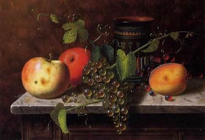 Fruit oil painting
