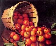 Fruit oil painting
