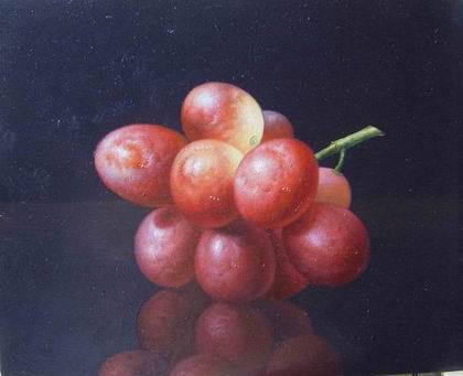 Fruit oil painting