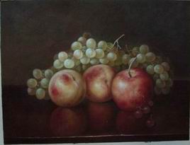 Fruit oil painting