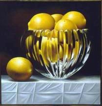 Fruit oil painting