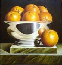 Fruit oil painting