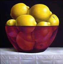 Fruit oil painting