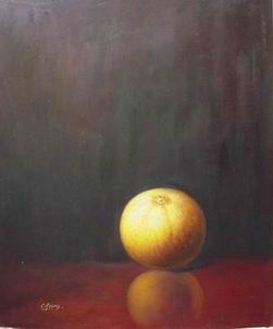 Fruit oil painting