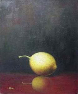 Fruit oil painting