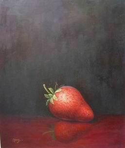 Fruit oil painting