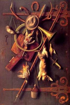 Still life oil painting