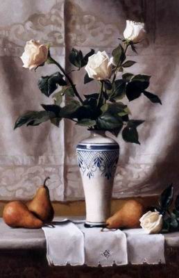 Still life oil painting