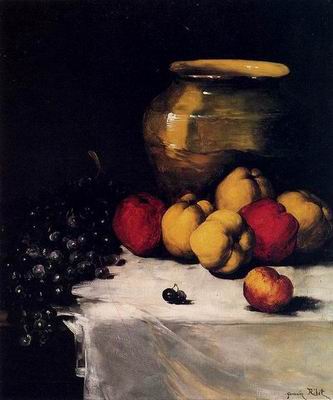 Still life oil painting