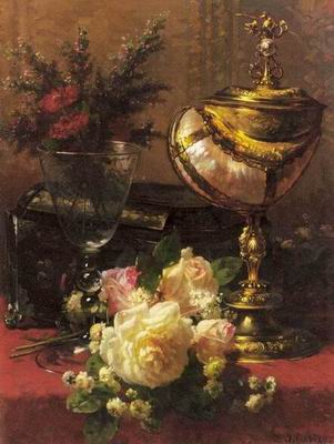 Still life oil painting