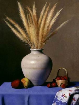 Still life oil painting