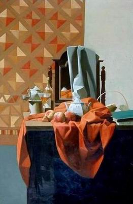 Still life oil painting