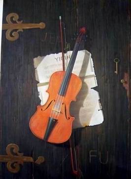 Still life oil painting