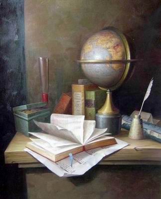 Still life oil painting