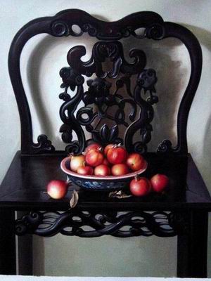 Still life oil painting