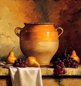 Still life oil painting