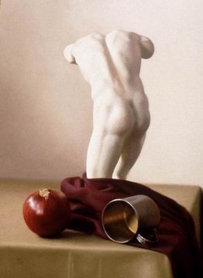 Still life oil painting