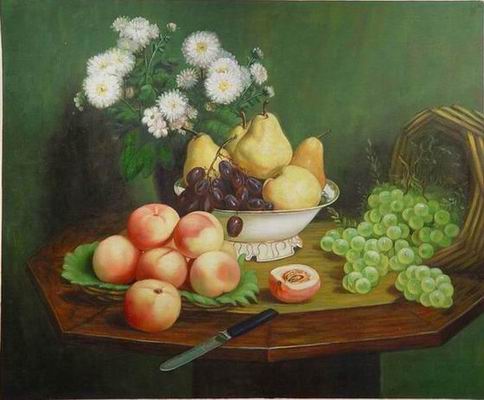 Still life oil painting