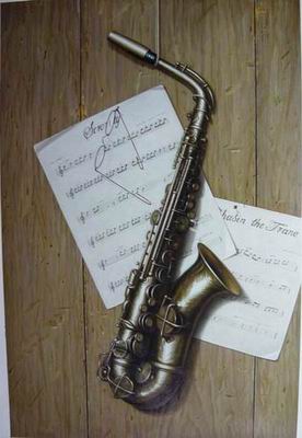 Still life oil painting