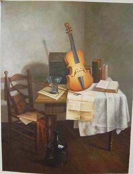 Still life oil painting