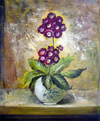 Still life oil painting