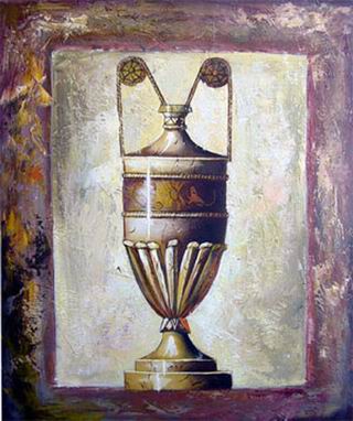 Still life oil painting