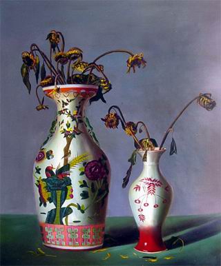 Still life oil painting