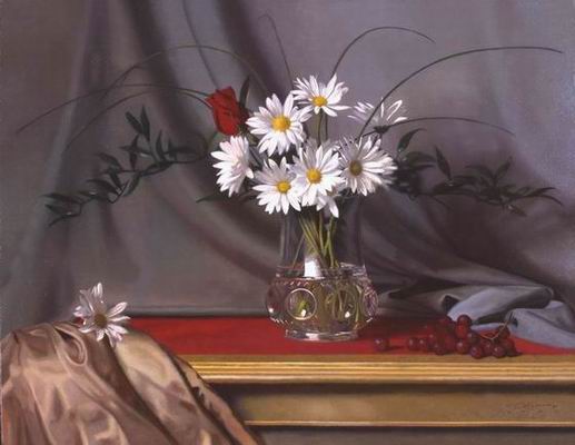 Still life oil painting