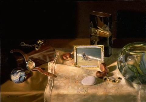 Still life oil painting