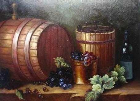 Still life oil painting