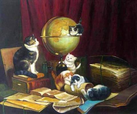 Still life oil painting