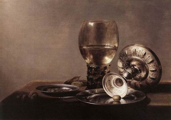 Still life oil painting
