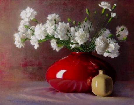 Still life oil painting