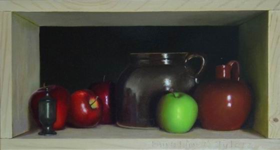 Still life oil painting