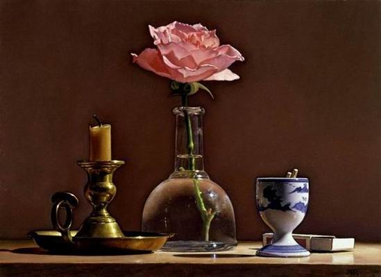Still life oil painting