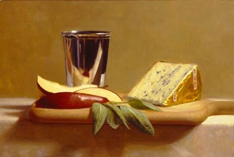 Still life oil painting
