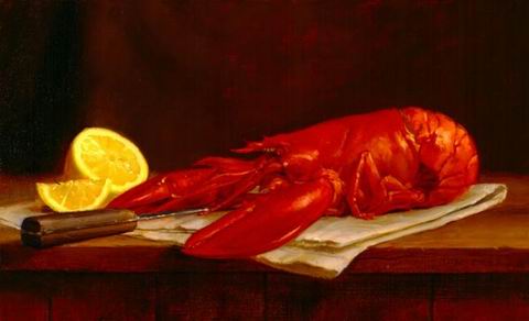 Still life oil painting