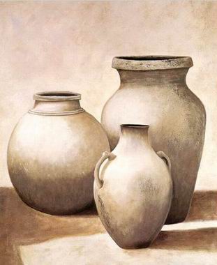 Still life oil painting