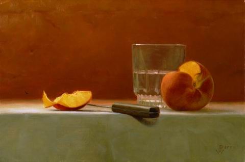 Still life oil painting