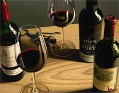 Winebottle oil painting