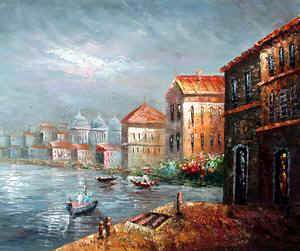 Seascape oil painting