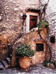 Building oil painting