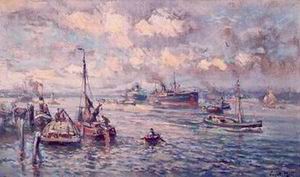 Character A oil painting