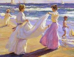 Character A oil painting